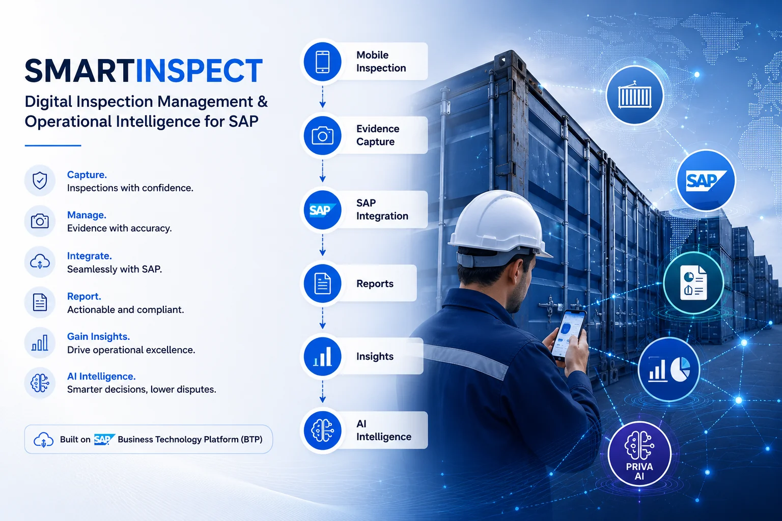 SmartInspect — AI-Ready Logistics Inspection & Intelligence Platform for SAP